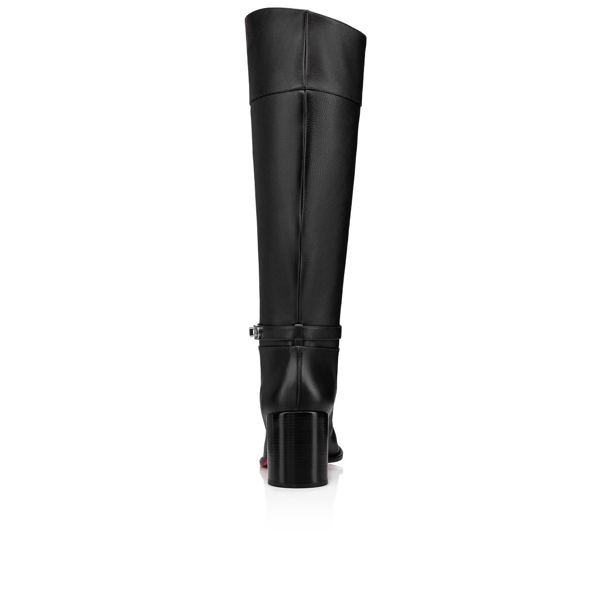 Lock Botta - 70 mm Boots - Calf leather - Black - Christian Louboutin