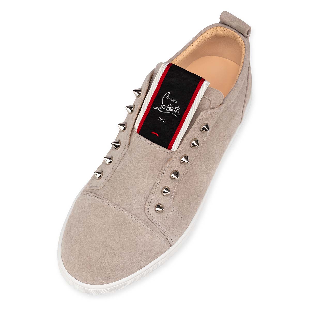 F.A.V Fique A Vontade Grey Leather - Shoes - Men - Christian Louboutin