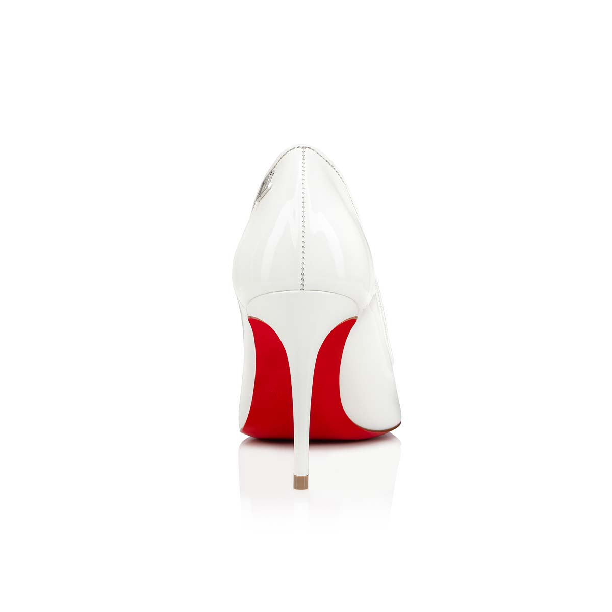 Sporty Kate 85 White Patent calf - Shoes - Women - Christian Louboutin