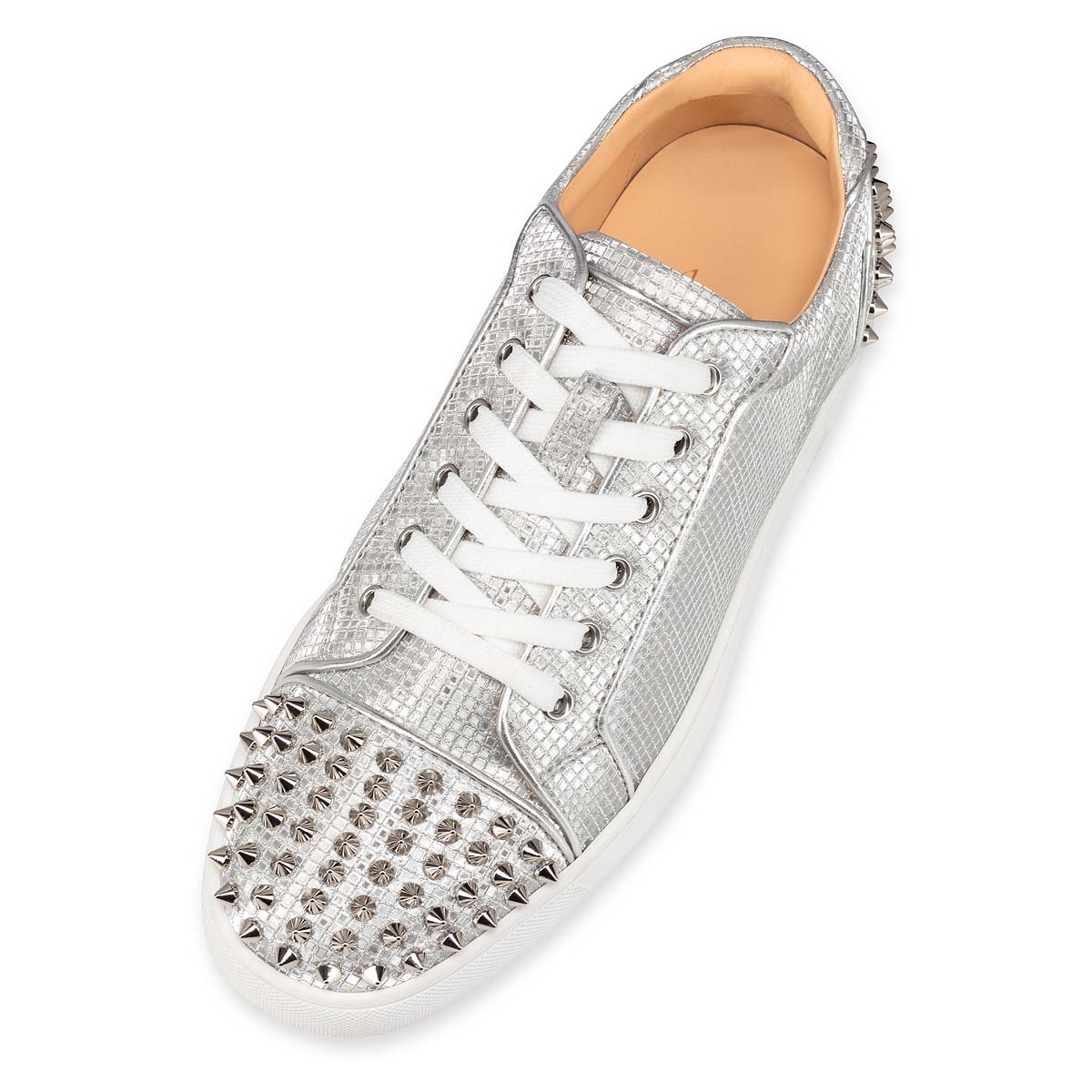 Seavaste 2 Orlato Silver Fabric - Shoes - Men - Christian Louboutin