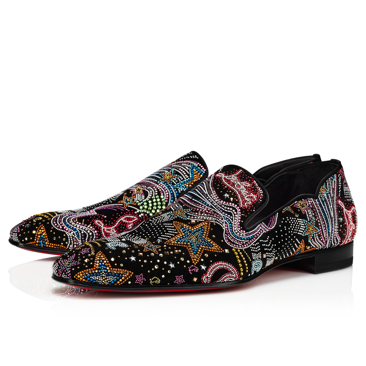 Dandy Starlight - Loafers - Veau velours Starlight embroidery and ...