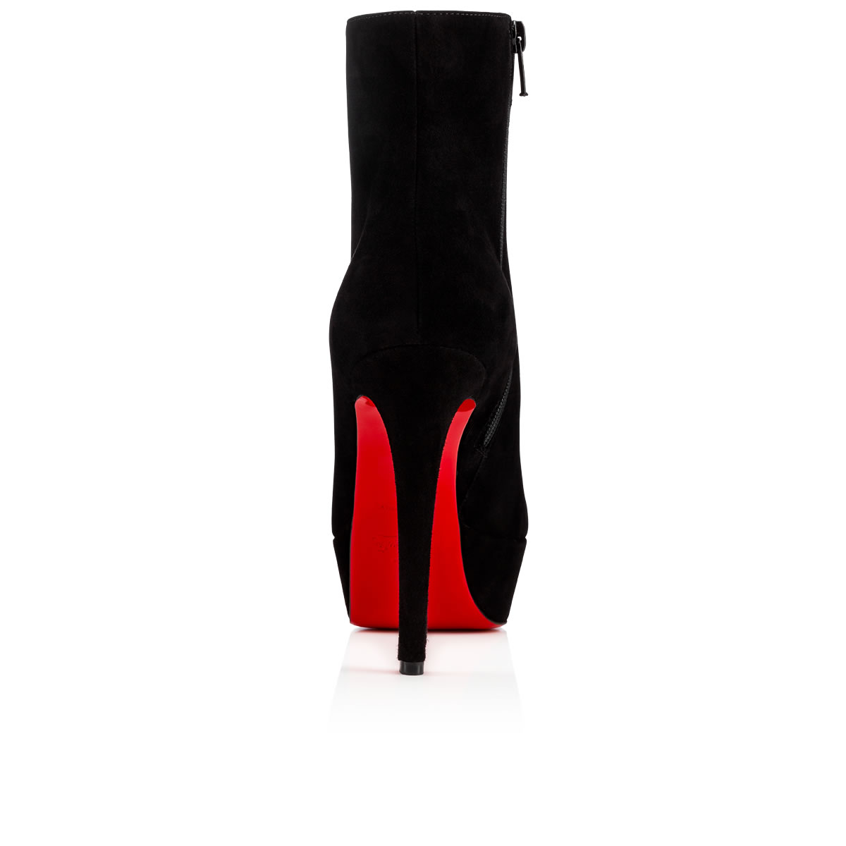 BIANCA BOOTY 120 120 BLACK Veau velours - Shoes - Women 