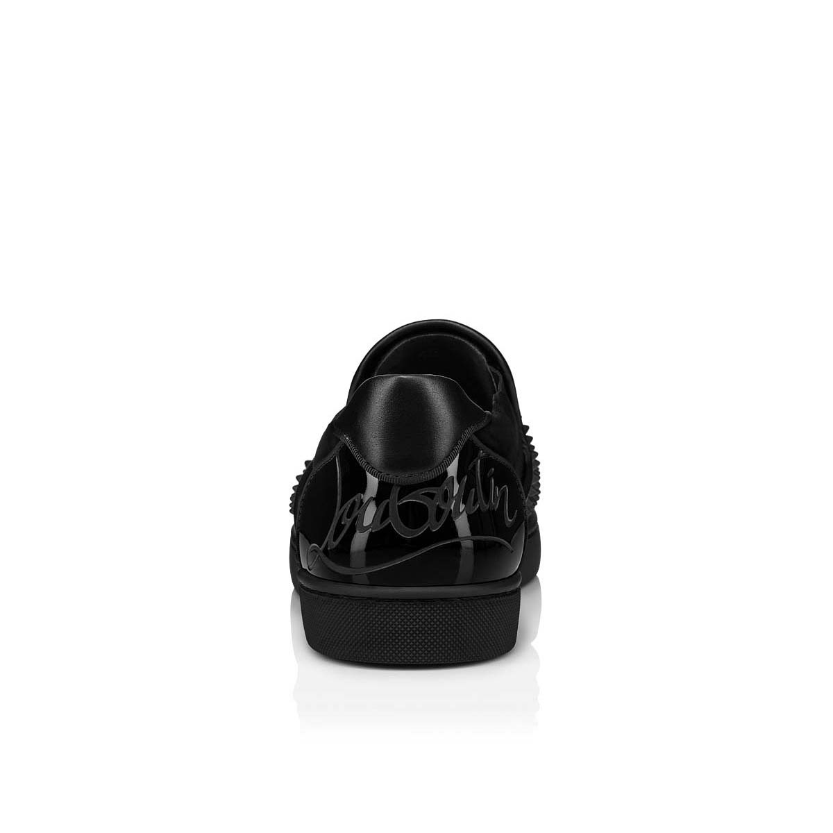 Fun Sailor Boat Spikes - Sneakers - Calf leather - Black 